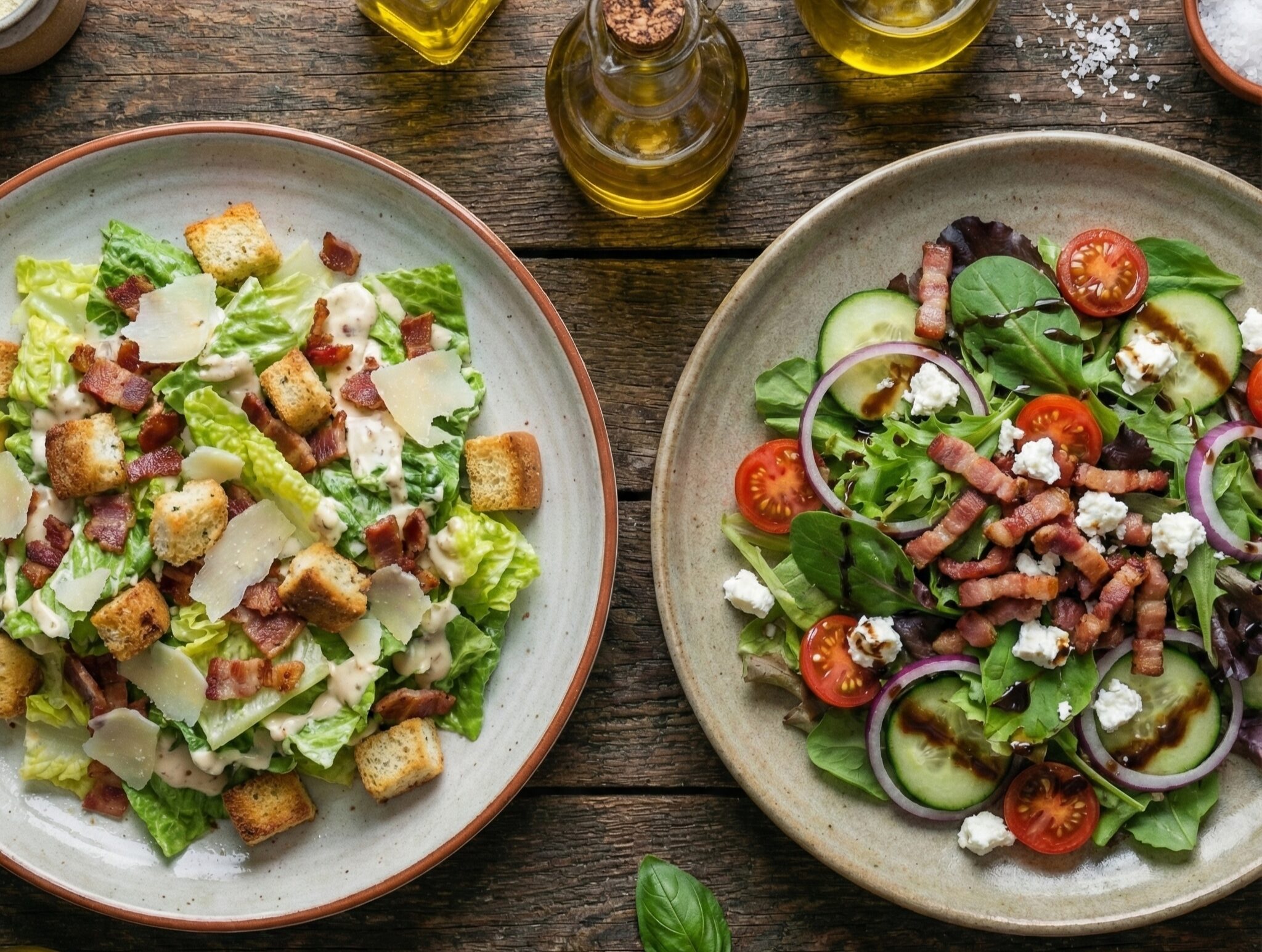 2種のおまかせサラダ ¥1100